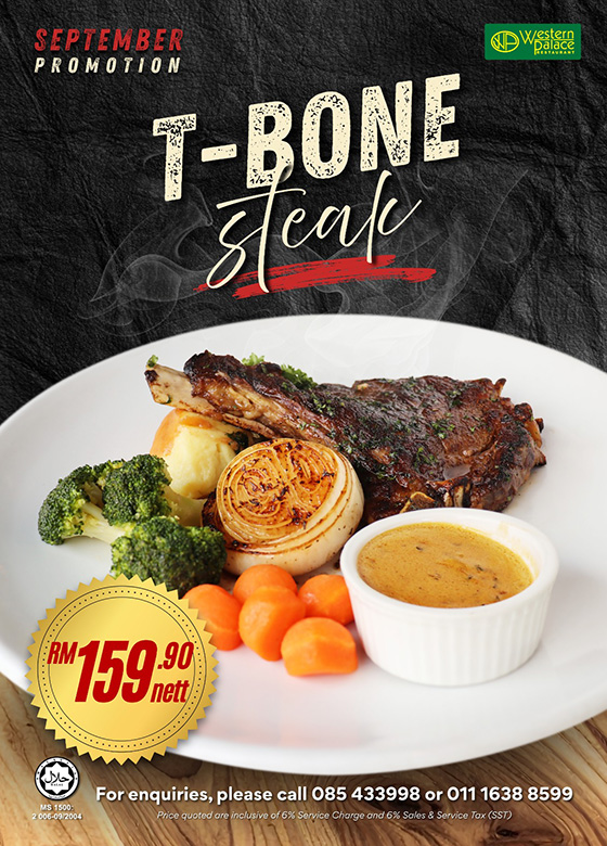 Western Palace Monthly Promotion - T-Bone Steak