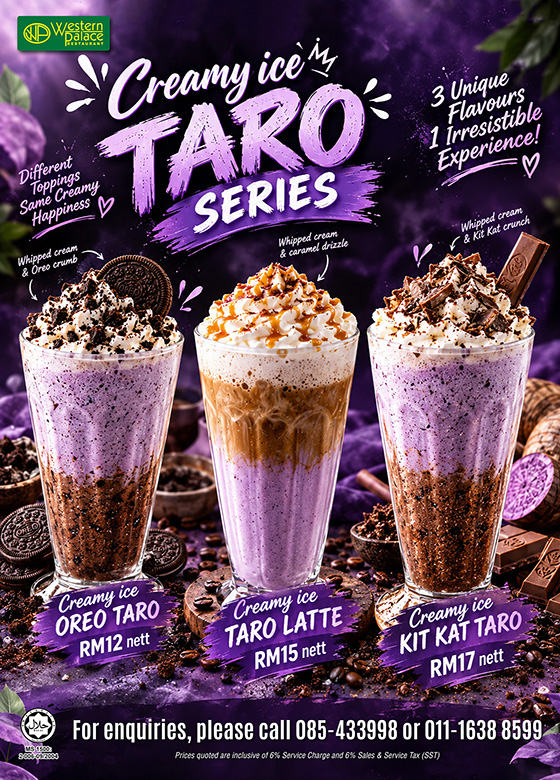 Western Palace Creamy Ice Taro Series